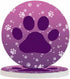 Pznen Big Dog Paw Coasters for Drinks 2 Pack Little Animal Puppy Cat