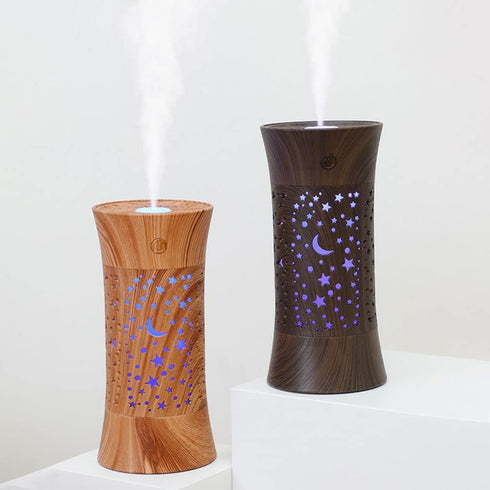 Healifty Decorative Desktop Humidifier Light, Delicate Mist Humidifier Lamp