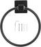 Towel Simple Wall Mounted Kitchen Bathroom Round Towel Rack Holder, Space Saver Hardware