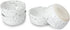 roro Exquisite Handmade Ceramic Stoneware Sauce Bowls, Set of 4, Speckled White, Microwave-Safe, Dishwasher-Safe