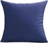 22X22 Set 2 VAKADO Outdoor Waterproof Throw Pillow Covers of Decorative DarkBlue Patio Furniture Cushion Cases Outside