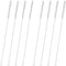 GFDesign Drinking Straw Cleaning Brushes Set, 15" Extra Long 10mm Extra Wide Pipe Tube Cleaner, Nylon Bristles,