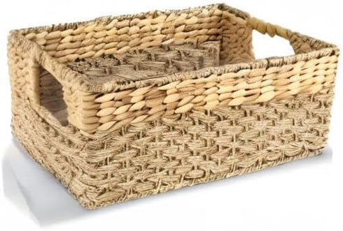 Large Woven Storage Baskets, Seagrass Baskets, Large Wicker Baskets for Storage, Large Storage Baskets