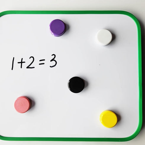 ZDZBLX 50 Pack Fridge Magnets, 10 Colors Cute Mini Strong Magnets for Office, Crafts, Classroom
