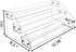 PMMASTO Countertop, 3 Widen Tiered Spice Rack, Seasoning Organizer, Clear Acrylic Vertical Shelves Can Organizer