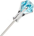 Prodyne DM-6-C Multicolor Diamond-Head Martini Picks, Set of 6, 1oz