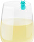 Wine Charms Silicone Drink Markers - Fits Glasses and Cans, Dishwasher Safe
