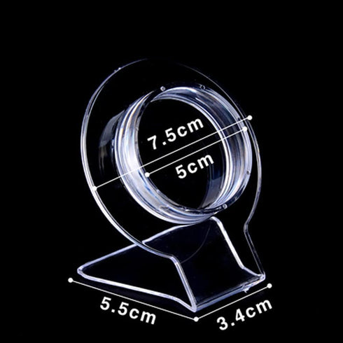 Clear Acrylic Bracelet Display Stands, Bangle Organizer Rack, Jewelry Holder