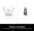 Ninja XSKBWLNBWL Professional XL Food Processor 4.5-Cup Nesting Work Bowl Kit, Compatible with NF701