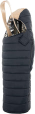 Puffin - The Caddy Wine Bag - Wine Chiller & Insulated Bottle Bag, Black & Tan