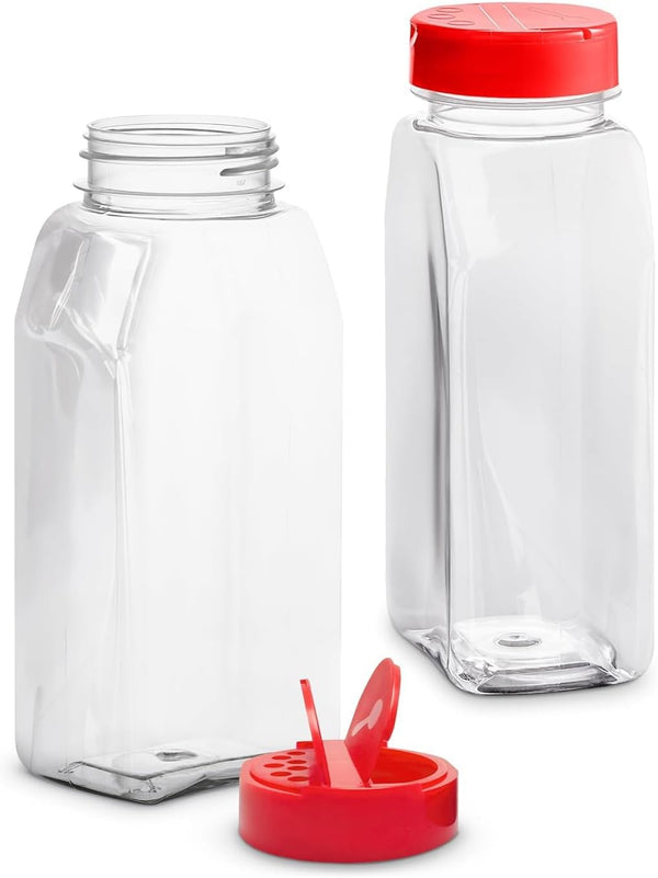 2 Pcs Large Seasoning Shaker 32oz Storage Seasoning Containers Large Spice Shakers