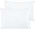 NTBAY Egyptian Cotton Queen Pillowcases - Set of 2, 500 Thread Count, Soft and Breathable, 20x30 Pillow Covers