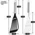Tenta Kitchen Utensils & Gadget Tool Set - Stainless Steel Slotted Spatula, Nylon Fish Egg Spatulas (Set Of 2)