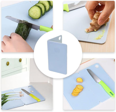 Chopping Board, Foldable Cutting Proof Mincing Board for Vegetables, Fruits, Meat, and Other Foods