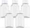 Axe Sickle 5 Pcs 8 Ounce Juice Bottles Plastic Milk Bottles with Tamper Evident Caps for Milk Juice Drinks Containers