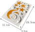 Moon Stars Sun Face Silicone Fondant Mold, Chocolate Candy Gumpaste Tool for Cake Decorating, Epoxy Resin DIY