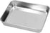 AUNMAS Rectangular Baking Pan and Rack, Easy Roasting Pan for Cooking and Baking (23.5 * 17.5 * 5CM)