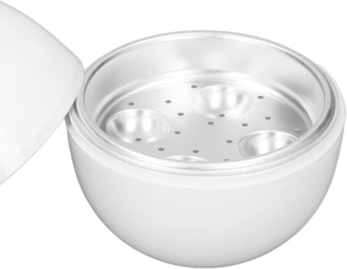 Egg Cooker, 4 Eggs Capacity Hard Boiled, Compact Design Microwave Function Cooking Tools for Kitchen