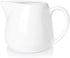 ONTUBE 11 oz Cream White Ceramics Creamer Pitcher