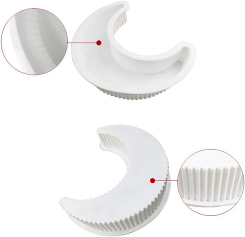 Crescent Moon Shape Silicone Cake Pan, Moonlight Sonata Mousse Cake Bread Pizza Baking Mold Kitchen Bakeware Tools