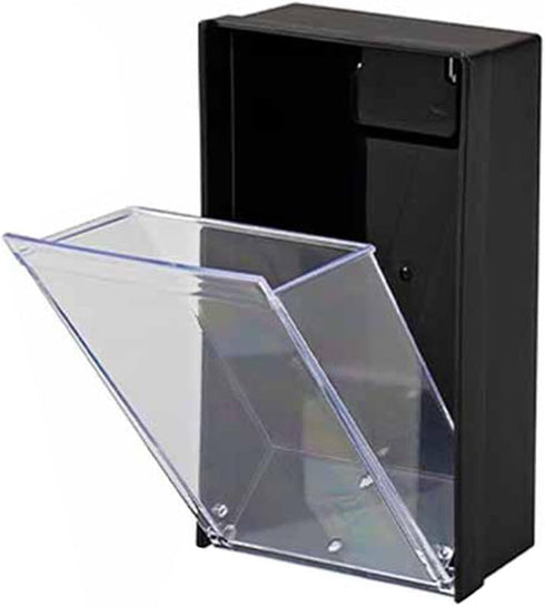Magnetic Wall Mounted Bathroom Organizer, Cotton Pad Holder Makeup Box for Storage Container
