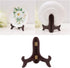 Gatuida Wooden Plate Holder, Decorative Plate Display Stand, Picture Easel Holder