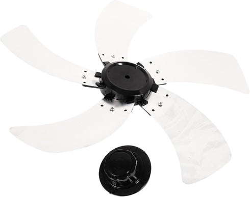 Holibanna 5 Floor Fan Blade, Alloy Fan Leaves for Table and Pedestal Fans, Indoor Fan Accessory