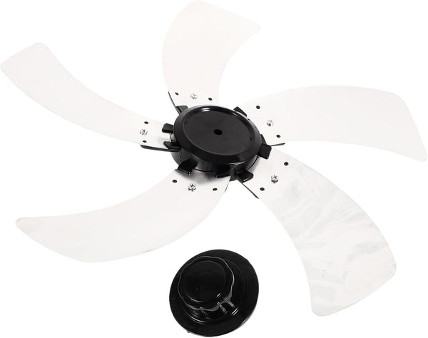 Holibanna 5 Floor Fan Blade, Alloy Fan Leaves for Table and Pedestal Fans, Indoor Fan Accessory