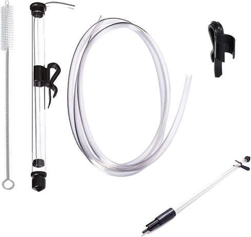 Fermtech Mini 14" Long Deluxe Siphoning Kit, Complete Home Brewing Equipment for Beer, Wine, Mead Making