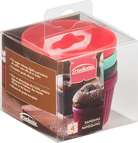 Trudeau Baking Ramekins Set of 4 in Assorted Colors