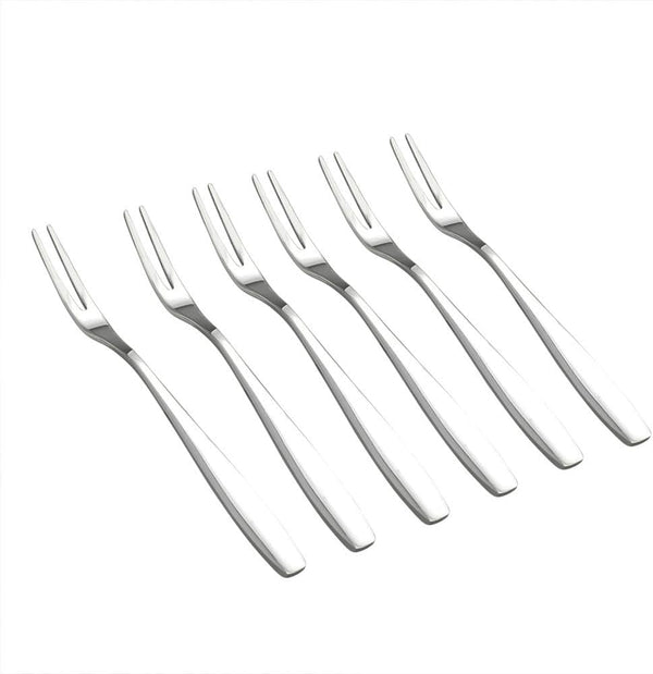 Ggbin Mini Dessert Forks - 12-Piece Stainless Steel Fruit Forks