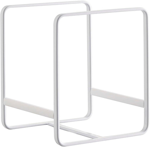 Yamazaki Home Dish Organizer, Storage Rack for Kitchen Cabinets