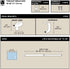 Umbra Twilight Curtain Rod Set - Wrap Around Design for Blackout or Room Darkening Panels, 28 to 48 Inches