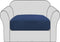 H.VERSAILTEX High Stretch Individual Seat Cushion Covers for Sofa Slipcovers, Navy Jacquard Twill Fabric (1 Pack)