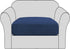 H.VERSAILTEX High Stretch Individual Seat Cushion Covers for Sofa Slipcovers, Navy Jacquard Twill Fabric (1 Pack)