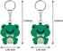 40 Pack Frog Keychains for Back to the 80s Party, Frog Themed Decorations, Birthday Party Bag Fillers