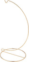Bard's Twisted Gold-toned Ornament Stand, Pack of 2, 11" H x 5.125" W x 5.125" D