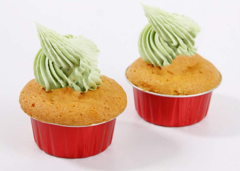 KEISEN 5oz Disposable Aluminum Foil Cups - Set of 24 for Muffin Cupcake Baking Utility Ramekin
