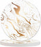 Pznen Liquid Marble Texture Coasters for Drinks 2 Pack Water Wave Curve Modern