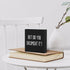 mmiishe But Did You Document It Wooden Box Sign, Decorative Funny Office Decor, Rustic Farmhouse Desk Sign (5 x 5)