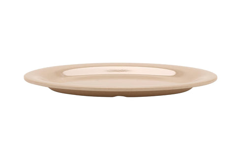 G.E.T. OP-950-S-EC Melamine Oval Serving Platter, 9.75" x 7.25", Sandstone (Set of 4), Beige