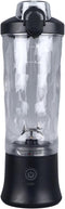Portable Blender, 18000rpm 600ml Large Capacity Cordless Stainless Steel Blender with 6 Ultra Sharp Blades for Shakes