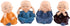 Hztyyier 4Pcs Monks Figurine, Cute Kongfu Monks Car Interior Display Decoration, Dashboard Ornament Home Decor
