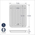 Nordic Ware Prism Quarter Sheet, 2-Pack, Aluminum