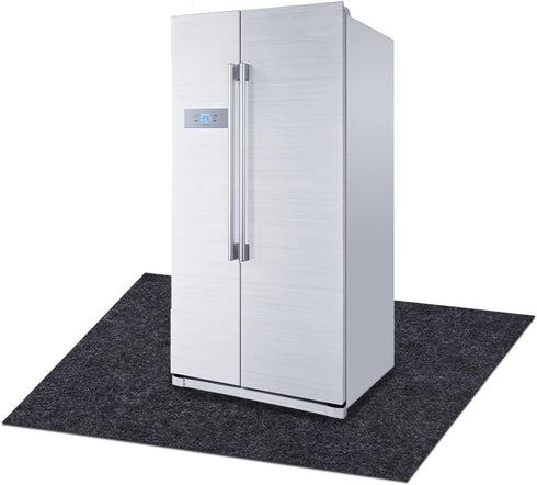 Under Beverage Refrigerators Mat, Slip Resistant and Waterproof, Protects Floor from Water and Spills - 36x40 inches