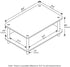 2-Tier Furinno JUST Coffee Table, Modern Coffee Table with Open Shelf, Toolless Assembly Side Table, for Living Room