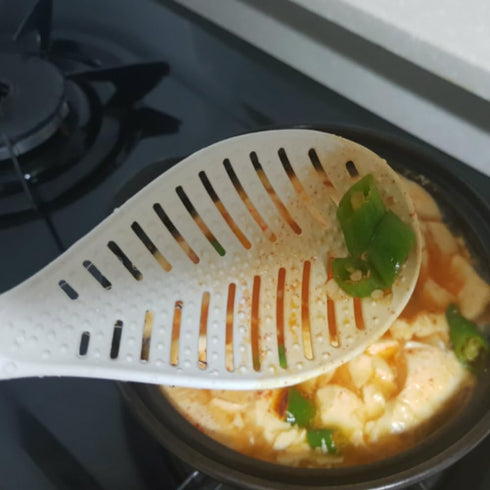 Non Stick Multifunction Rice Scooper, Free Standing Rice Spoon Paddle for Professional Serving