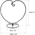 Heart-Shaped Iron Plant Stand for Air Plants - Stylish Hanging Holder