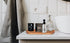 Wooden Vanity Bathroom Trays, Farmhouse Wood Perfume Tray, Rectangular Sink Organizer Tray for Kitchen Counter