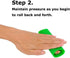 Sinnsally Garlic Peeler Skin Remover - Easy Quick Garlic Cloves Peeling Tool with Silicone Tube Roller (Green)